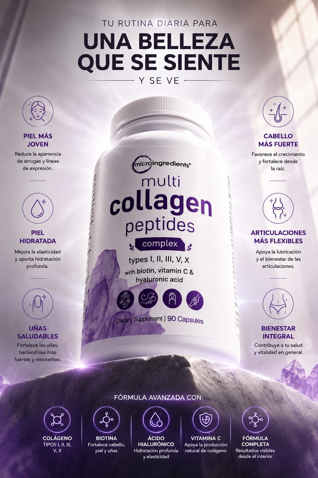 Multi Collagen Complex 90 Cápsulas